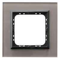 Ramka pojedyncza R-1RGC/41/25 szare szkło, Sonata | R-1RGC/41/25 Ospel