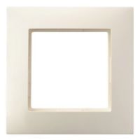 Ramka pojedyncza R-1U/27 ecru, Aria | R-1U/27 Ospel