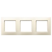 Ramka potrójna R-3U/27 ecru, Aria | R-3U/27 Ospel