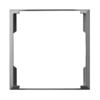 Ramka ozdobna do gniazd podwójnych do ramek RO-4U/70 szary mat, Aria | RO-4U/70 Ospel