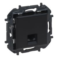 Gniazdo komputerowe RJ45 kat. 6 UTP, czarny, NILOE STEP | 863563B Legrand