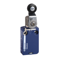 Wyłącznik krańcowy XCMD Dźwignia z rolką termoplastyczną 1NC 1NO wolne 1m | XCMD2515L1 Telemecanique Sensors