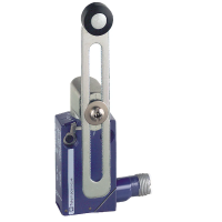 Wyłącznik krańcowy XCMD Dźwignia o zmiennej długości z rolką termoplastyczną 1C/O migowe M12 | XCMD2145M12 Telemecanique Sensors