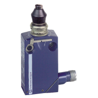 Łącznik krańcowy OsiSense XC metalowy w osłonie elastomerowej 1 styk C/O konektor M12 | XCMD2111M12 Telemecanique Sensors