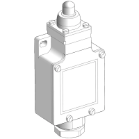 Łącznik krańcowy OsiSense XC XCKL, trzpień z końcówką metalową, 1NC+1NO, migowe, 1/2NPT | XCKL110H7 Telemecanique Sensors