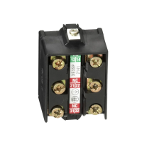Blok styków OsiSense XC łącznika krańcowego, 2NC+1N | XE3SP2141 Telemecanique Sensors