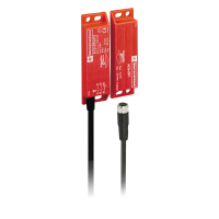 Łącznik kodowany magnetycznie 2NC+1NO, 24V DC, konektor M12 Preventa XCS | XCSDMP701L01M12 Telemecanique Sensors