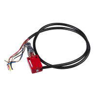 Łącznik krańcowy miniaturowy metalowy 2NC+2NO z kablem 2m | XCSM4116L2 Telemecanique Sensors