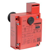 Łącznik bezpieczeństwa XCSE 1NC+1NO 2 gwintowane wejścia dla M20 x 1.5 | XCSE7412 Telemecanique Sensors
