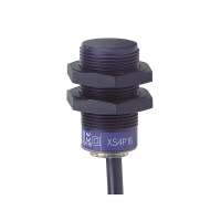 Czujnik indukcyjny M18 z wyjściem PNP i NPN 1NO/1NC, 12-24V DC, kabel 2m | XS4P18KP340 Telemecanique Sensors
