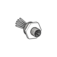 Gniazdo M15 M 4 | XZCE13P124M Telemecanique Sensors