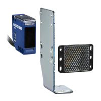 Czujnik fotoelektryczny OsiSense XU kompaktowy 1 styk C/O 24/240 V AC kabel 2m | XUK1ARCNL2H60 Telemecanique Sensors