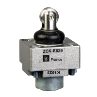 Głowica łącznika krańcowego ZCKE trzpień z rolką stalową z osłoną ochronną | ZCKE629 Telemecanique Sensors