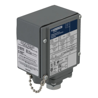 Czujnik ciśnienia 480 VAC 10 AMP | 9012GBW2 Telemecanique Sensors