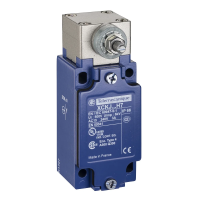 Łącznik krańcowy OsiSense XC XCKJ główka obrotowa 1NC+1NO działanie migowe 1/2NPT | XCKJ105H7 Telemecanique Sensors