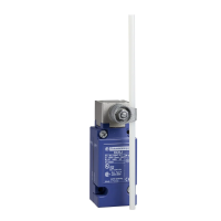 Łącznik krańcowy OsiSense XC XCKJ dźwignia z prętem okrągłym tworzywo sztuczne 6 mm 1C/O jednopozyc | XCKJ110559 Telemecanique Sensors
