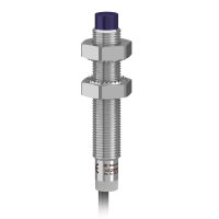 Czujnik indukcyjny OsiSense XS XS2 M8 L42mm mosiężny Sn2.5mm 12..24VDC kabel 2m | XS208BLNAL2 Telemecanique Sensors