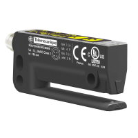Czujnik fotoelektryczny OsiSense XU wiązka podczerwona widełkowy 40x3 12..24 V DC NPN NO/NC M8 | XUVE04M3NSNM8 Telemecanique Sensors