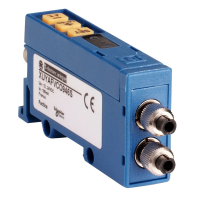Czujnik fotoelektryczny OsiSense XU XUY wzmacniacz plastikowy światłowód 12..24VDC przewód 2m | XUYAFP946S Telemecanique Sensors