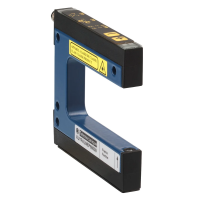 Czujnik fotoelektryczny OsiSense XU XUY widełkowy laserowy regulowany 15X95mm 12..24VDC M8 | XUYFALNEP100015 Telemecanique Sensors