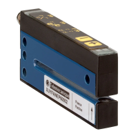 Czujnik fotoelektryczny OsiSense XU XUY widełkowy regulowany 2X59mm 12..24VDC M8 | XUYFANEP60002 Telemecanique Sensors