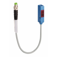 Czujnik fotoelektryczny OsiSense XU XUY 989 odbiornik Sn 4m 12..24VDC M8 | XUYRCO989SP Telemecanique Sensors