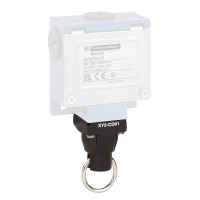 Głowica prostego łącznika uruchamianego pociągnięciem linli 240VAC 10A Preventa XY2  | XY2CD01 Telemecanique Sensors