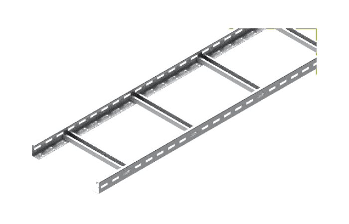 Drabinka DUP/DUOP100H60/3N, gr.blachy 1,5 mm (3m) | 466310 Baks