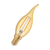 Lampa LED Vintage 1906® LED CLASSIC B 1.5W 824 Gold E14 | 4099854091551 Ledvance