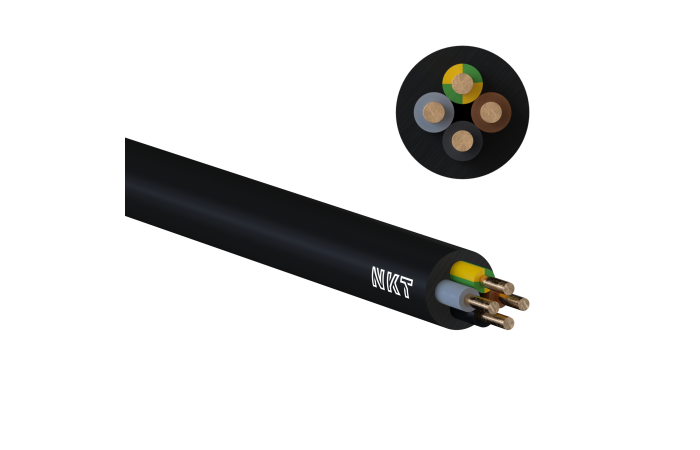 Kabel energetyczny YKY żo 5x10 RE 0,6/1kV BĘBEN | 112271066D1000 Nkt