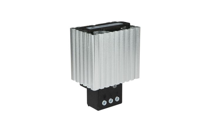 Grzałka półprzewodnikowa GRZ15 15W 100x70x50mm, IP20 240V AC/DC na szynę TH35 aluminium/szara | 86.55 Elektro-Plast Opatówek