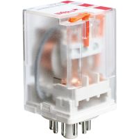 Przekaźnik elektromagnetyczny, przemysłowy 10A 24VAC IP40, R15-2013-23-5024-WT | 802865 Relpol