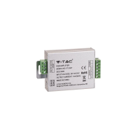 Wzmacniacz taśm LED RGB 5050 12V-144W 24V-288W V-TAC VT-2407A | 3800157620819 V-Tac Europe
