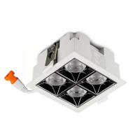 Oprawa V-TAC downlight SAMSUNG CHIP 16W UGR19 CRI90+12st VT-2-16 4000K 1280lm 5 lat gwarancji | 3800157650304 LED EUROPE