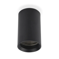 Oprawa V-TAC aluminiowa GU10 okrągła natynkowa tuba czarna 60x100mm VT-807-B 3 lata gwarancji | 3800157658591 LED EUROPE