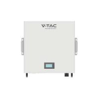 Magazyn bank energii V-TAC ścienny/rack 5,12kWh 51,2V 100Ah VT-48100E-W 10 lat gwarancji | 3800157693608 V-Tac Europe