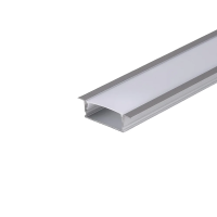 Profil do LED zestaw, ALU anodowany wpuszczany cienkościenny V-TAC 2mb klosz mleczny 24,7x7mm VT-810 | 3800170207059 V-Tac Europe