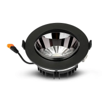 Oprawa downlight V-TAC SAMSUNG CHIP 20W czarna uchylna VT-2-13 4000K 1780lm 5 lat gwarancji | 3800157675598 LED EUROPE
