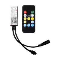 Sterownik taśm V-TAC LED CCT mono jednokolorowy 12V/24V WI-FI Google Home Alexa, Pilot 24 przyciski | 3800157681643 V-Tac Europe