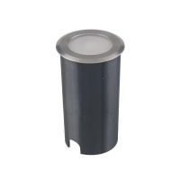 Oprawa gruntowa ogrodowa najazdowa podłogowa V-TAC 1W LED srebrna IP67 VT-1151 6400K 51lm | 3800157688840 LED EUROPE