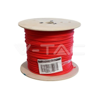Kabel przewód solarny paneli PV czerwony 6mm2 500mb V-TAC | 3800170207042 V-Tac Europe