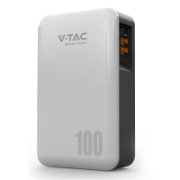 Magazyn bank energii V-TAC 5,12kWh 51,2V IP65 VE51100W 10 lat gwarancji | 3800157693585 V-Tac Europe