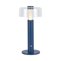 Lampka stołowa nocna V-TAC 1W LED 30cm ładowanie USB ściemnianie filetowa VT-1049 3000K 100lm | 3800170202214 LED EUROPE