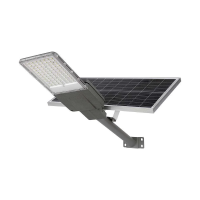 Naświetlacz oprawa uliczna LED solarna V-TAC BRIDGELUX CHIP IP65 pilot LiFePO4 panel 60W VT-15200ST | 3800170205963 LED EUROPE