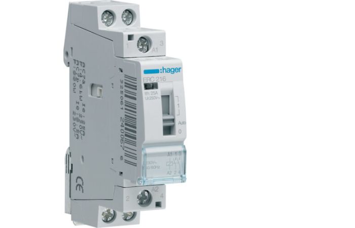 Przekaźnik instalacyjny 230VAC 2NO 16A | ERC216 Hager