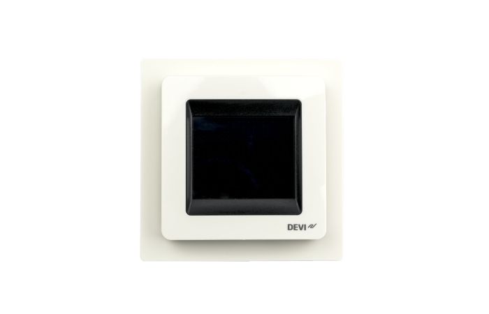 Termostat DEVIreg Touch 220-240V AC 50/60Hz 5st.C–45st/C5st.C–35st.C podłog/powiet IP21 biały | 140F1064 Danfoss