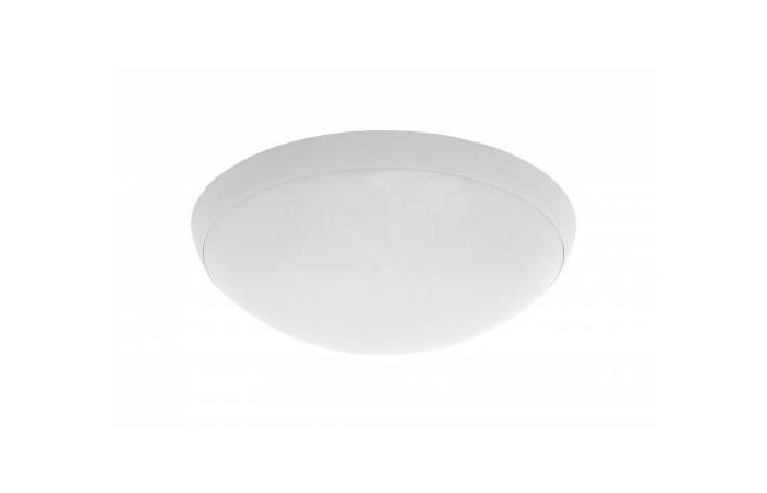 Oprawa plafon n/t Camea 75W E27 230V IP44 biała klosz matowy | 140938 Lena Lighting