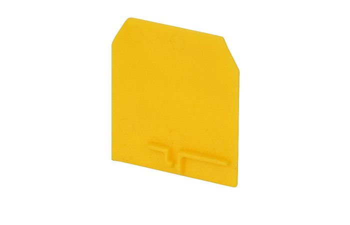 Płytka skrajna PSU-4 do złączek ZUG-G2.5, ZUG-G4, żółta (25szt.) | A41-0101 Pokój