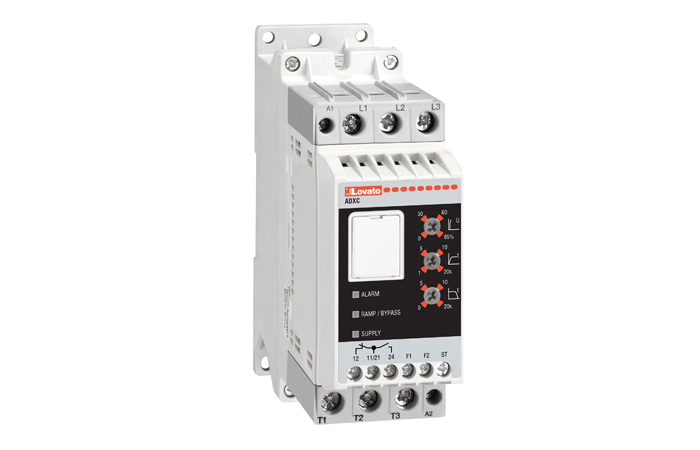 Softstart 37A z przekaźnikiem by-pass 400VAC | ADXC037400 Lovato Electric