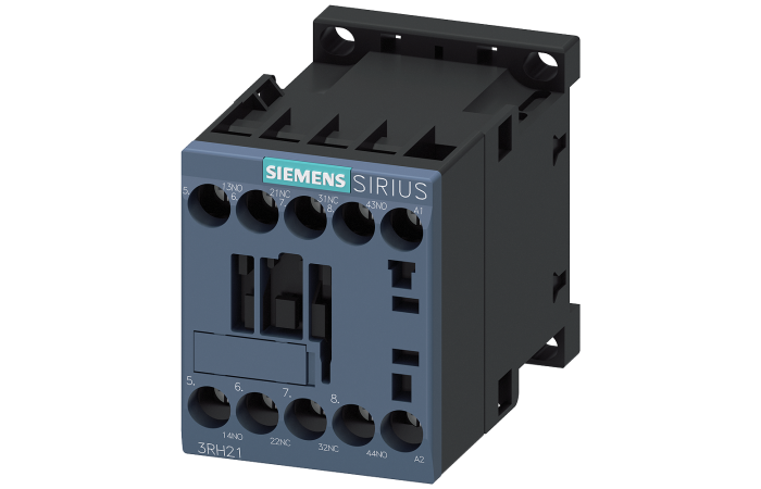 Przekaźnik pomocniczy 2NO i 2NC 230V AC, wlk. S00, Połączenie śrubowe | 3RH2122-1AP00 Siemens